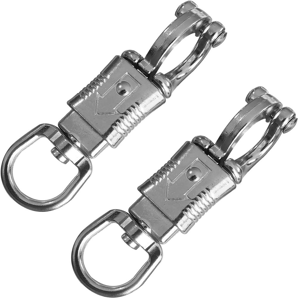 5Pcs Panic Snaps Quick Release Clips Equestrian Hooks for Get Back whips Tie