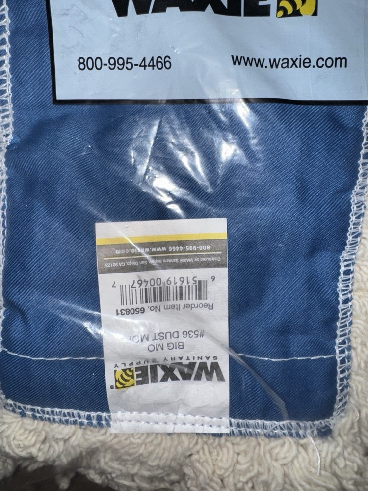 Waxie Sanitary Supply Mop Dust Head Replacement