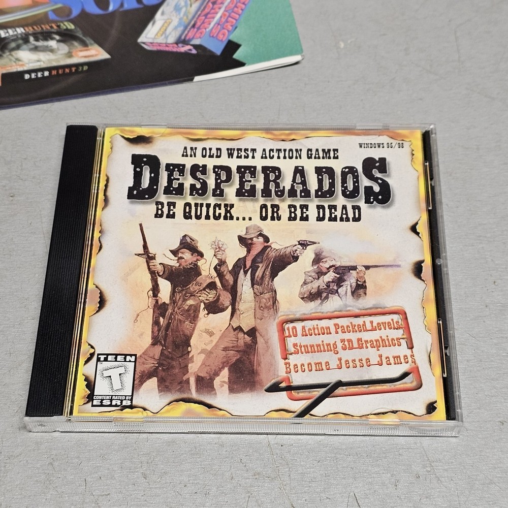 Infogrames Desperados Be Quick Or Be Dead PC Game Big Box Complete