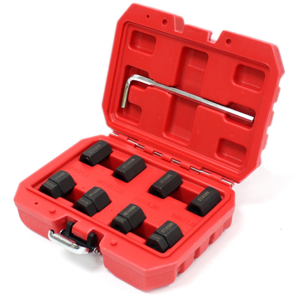9 pc Stud Remover & Installer Thread Set M6 M8 M10 Metric No Thread Damage