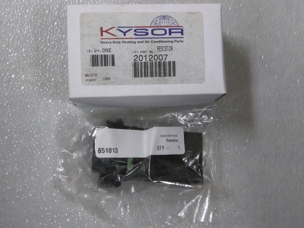 Kysor Blower Resistor For Freightliner Part# 2012007