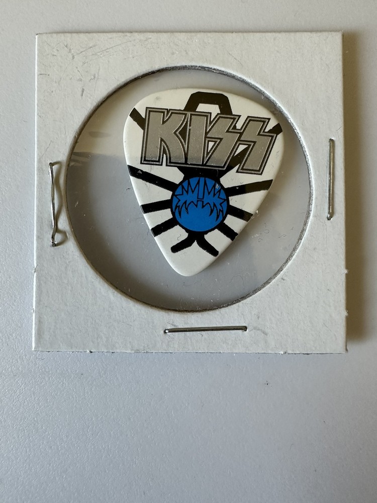 KISS Tommy Thayer Tour Guitar Pick Signature RARE Gene Simmons Rock