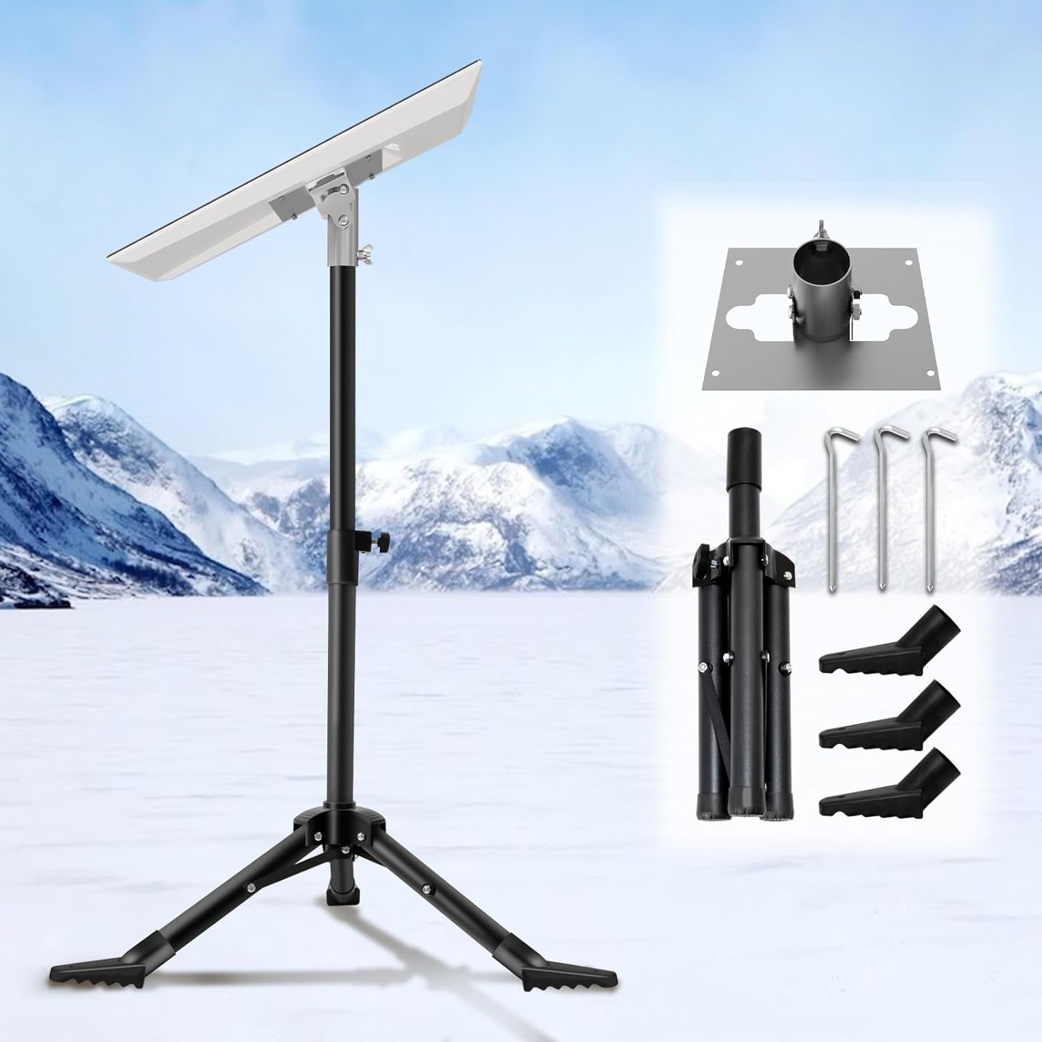 Starlink Performance Gen 3 Mount, Starlink Tripod Mount with Stainless Steel Ada