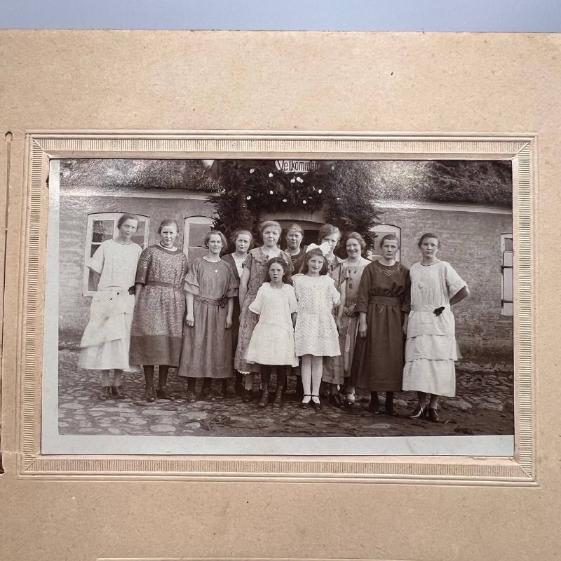 Rare German Photo Album with 45 Original Photos • Early 20th Century Memorabilia