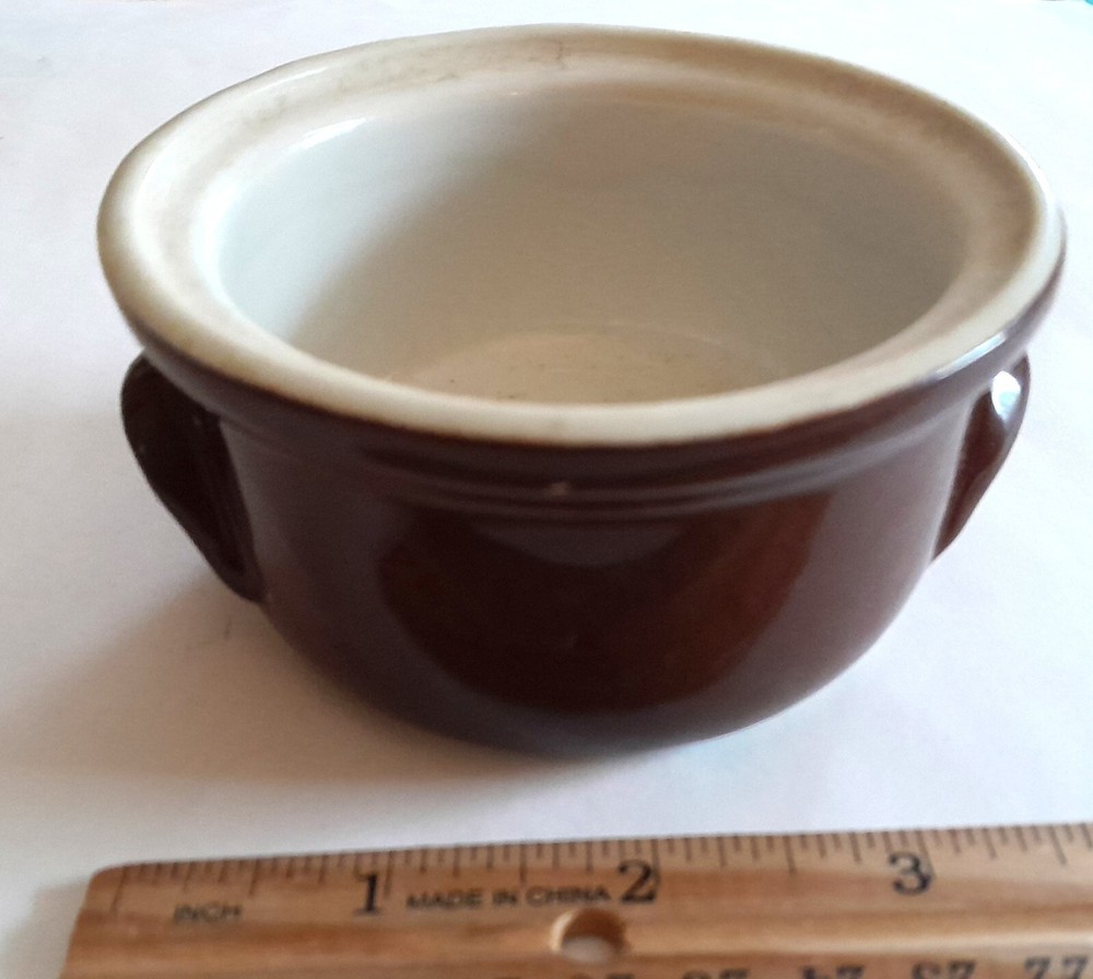 2 Different Hall Mini Bean Pots #820 & #461