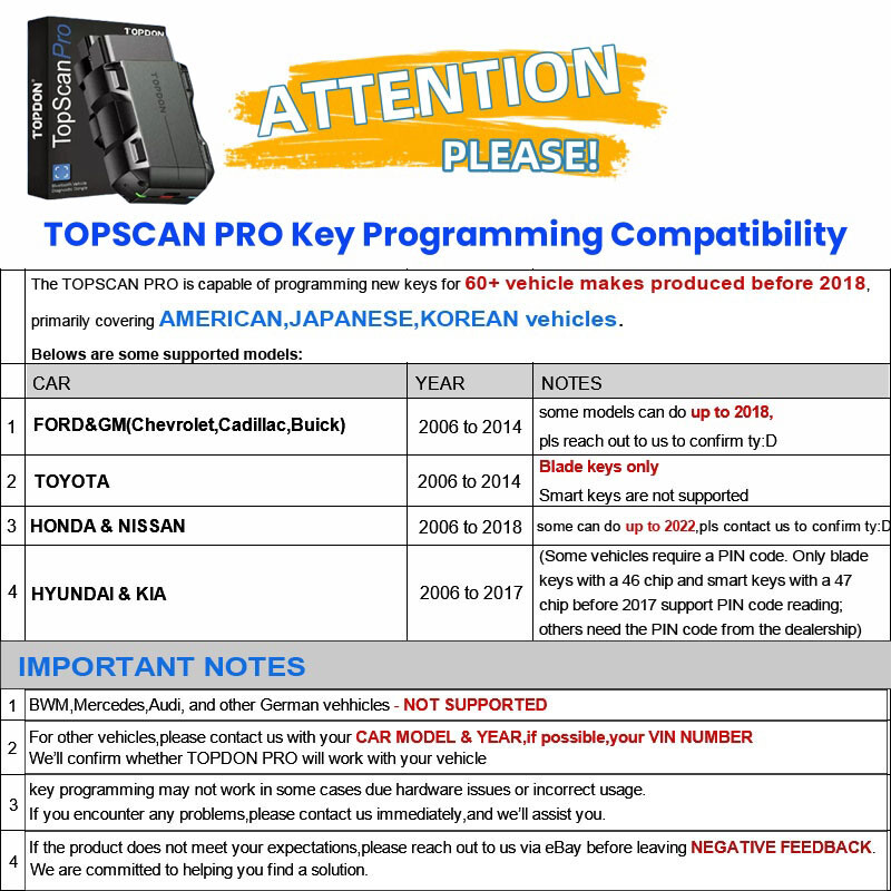 2025 TOPDON Topscan PRO OBD2 Scanner Code Reader Key Coding Diagnostic Wireless