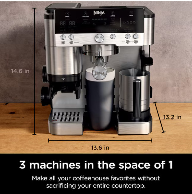 Ninja 2.25-Cup Programmable Residential Combination coffee maker - FREE SHIPPING