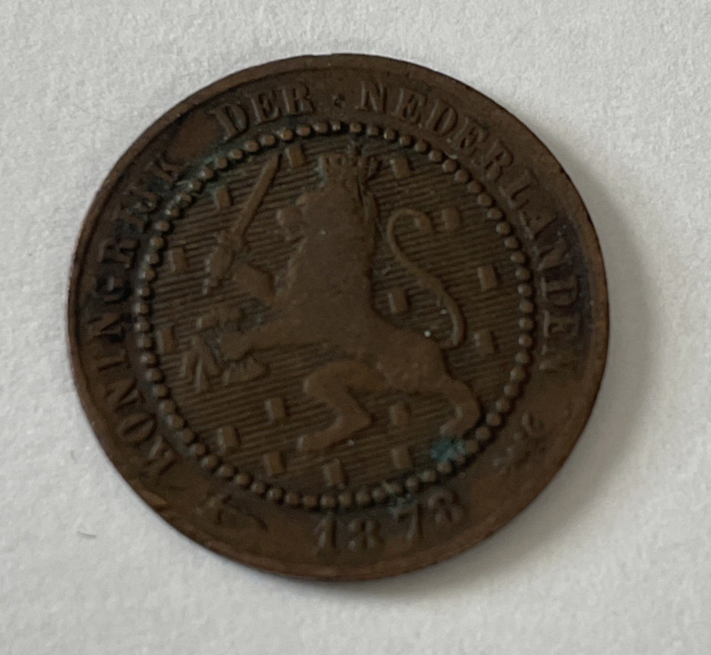1878 Netherlands 1 Cent