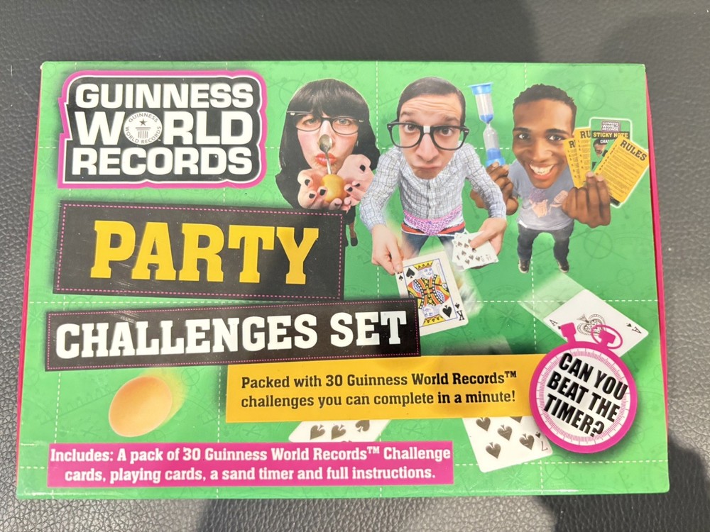 Guinness World Record Party Challenge Set Complete