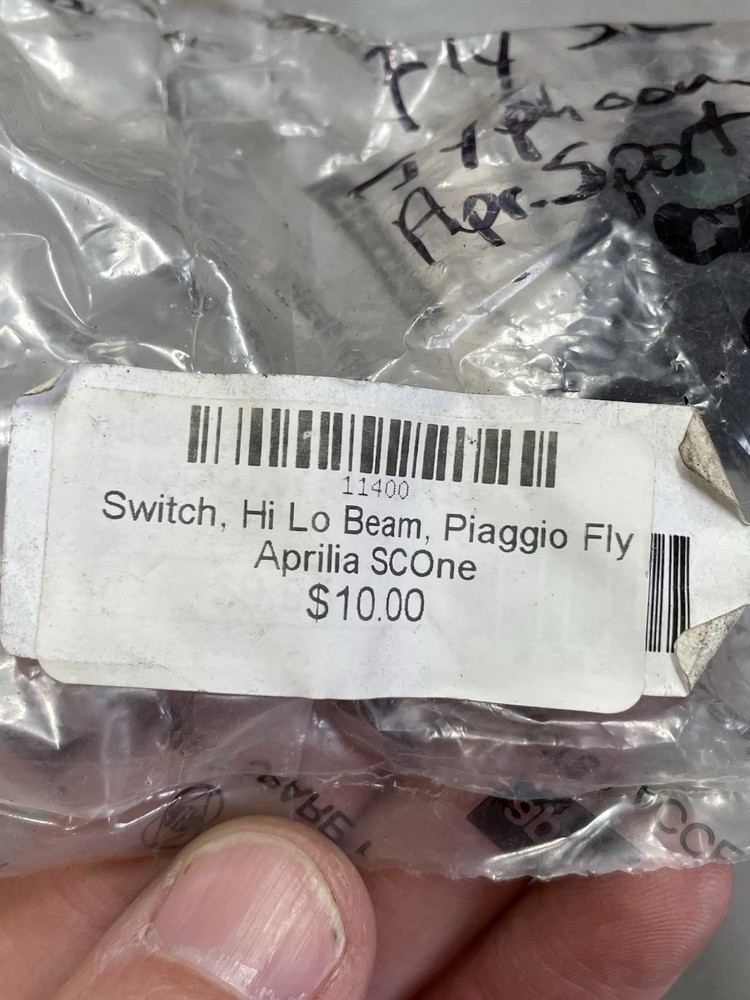 Piaggio Genuine NOS Headlight High Low Switch 294434