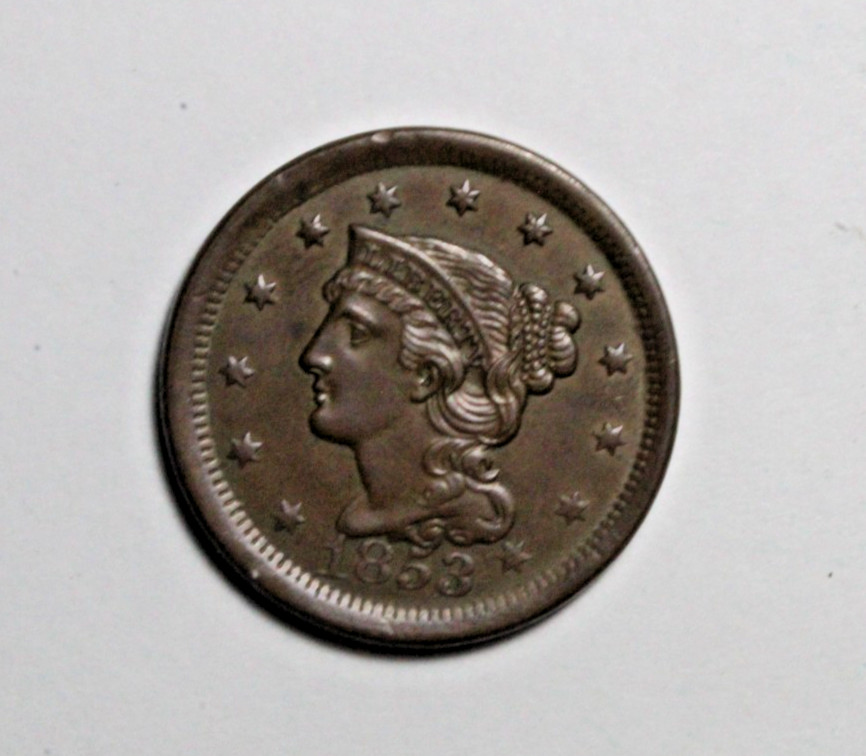 1853 Large Cent LRP329