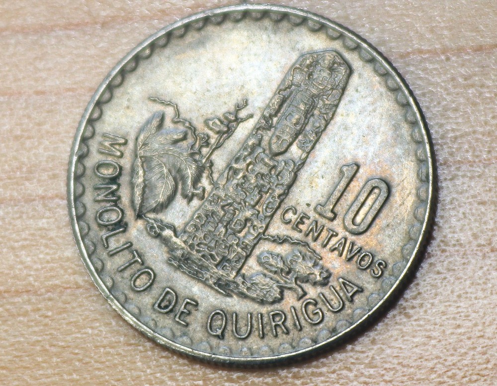 1971 Guatemala 10 Centavos
