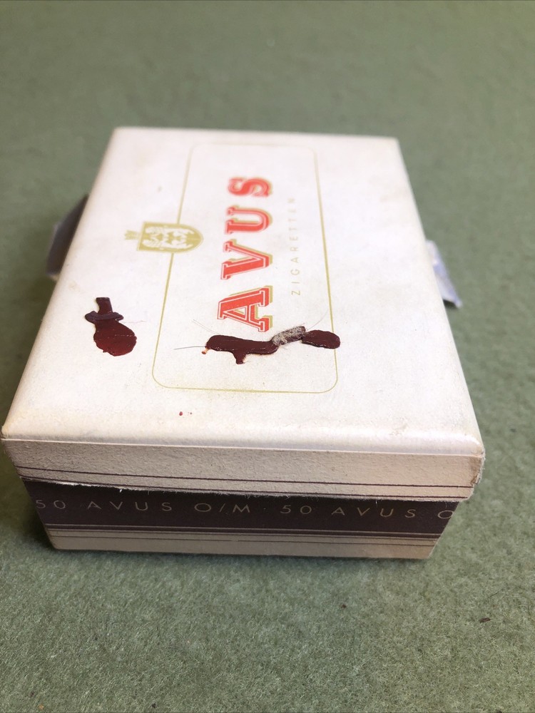 Empty 50 Avus Zigaretten Cigar Box