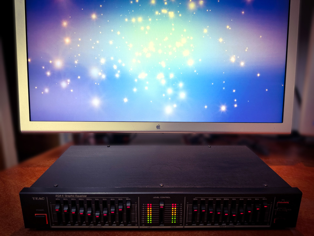 TEAC EQA-5 🌈RaRe🌈 Vintage Stereo Equalizer