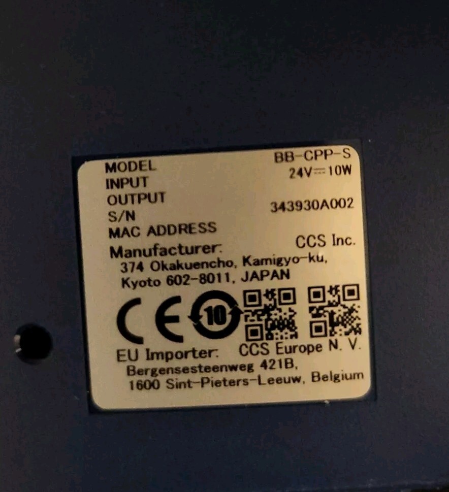 (Tested / Used) CCS. BB-CPP-S Parallel Bit System Module