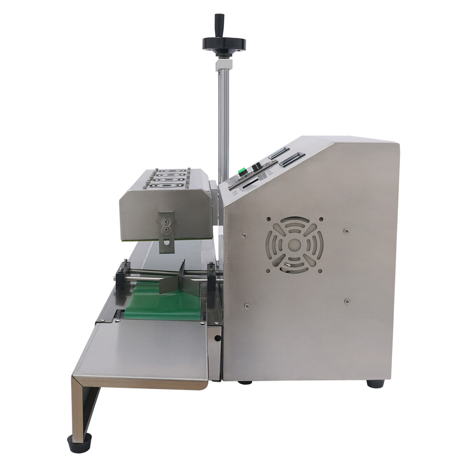 20-100mm Bottle Cap Automatic Sealer Continuous Induction Sealing Machine 1800w