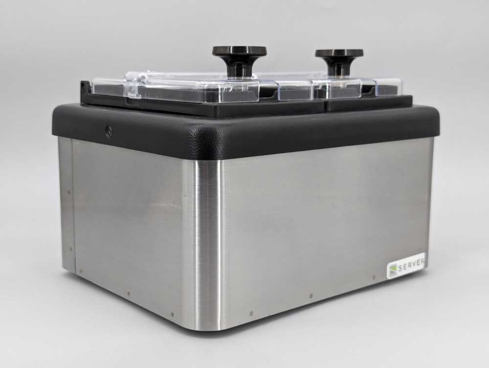 Server Products 5" Countertop MB-2 Mini Cold Station 2 Compartment Condiments