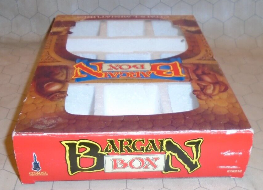 Citadel Miniatures Bargain Box!? OOP - Warhammer Fantasy (Box & Insert Only)