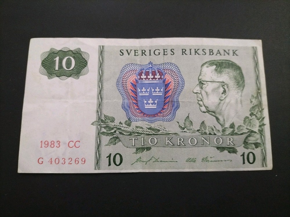 Sweden 10 Kronor 1983