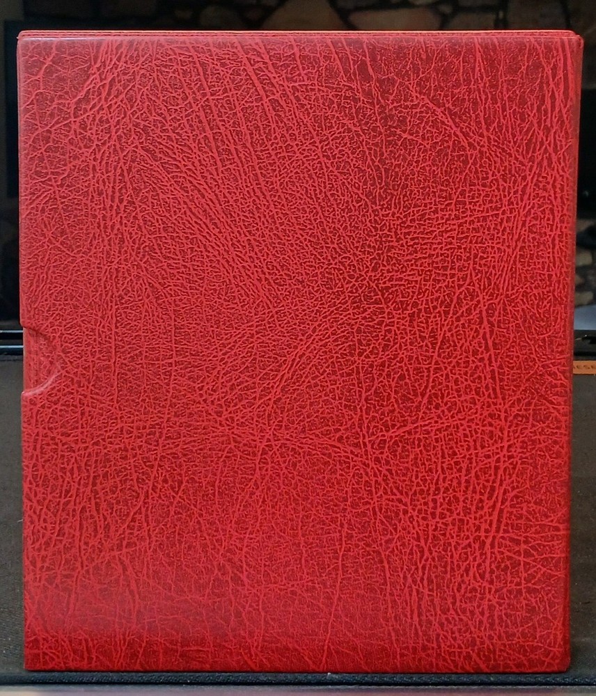 Lighthouse/Leuchtturm Red 4 Ring Album & Slipcase