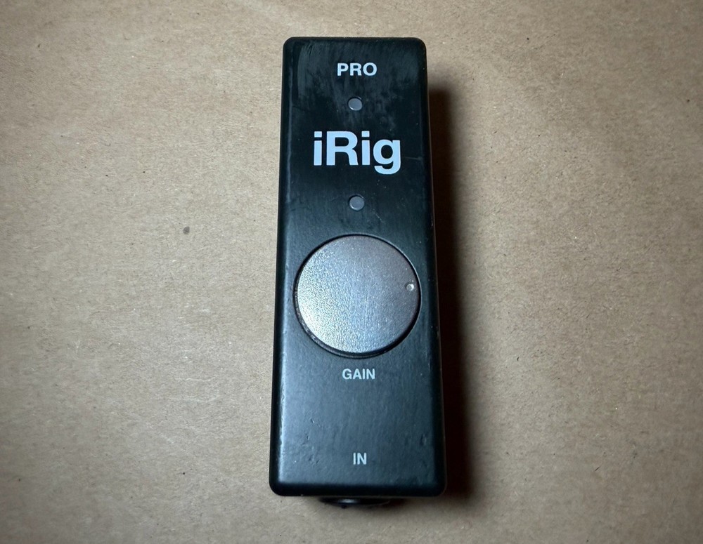 IK Multimedia iRig Pro Universal Audio-MIDI Interface Pro for iOS and Mac