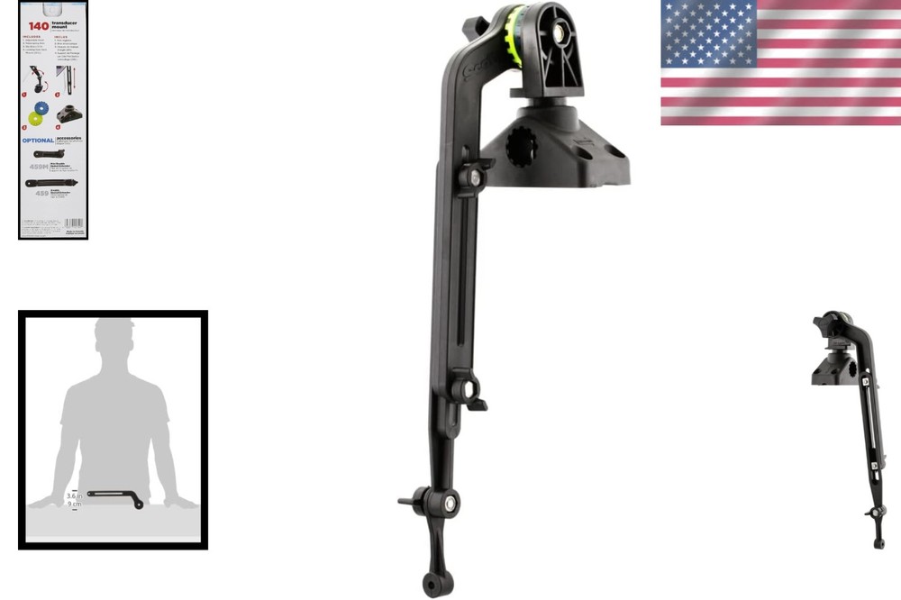 Scotty Kayak Transducer Mount - Black