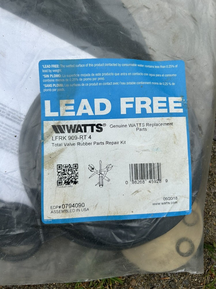 Backflow repair kit