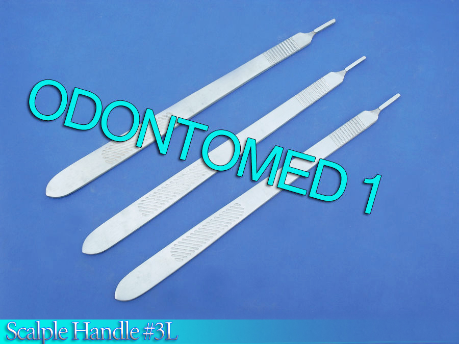 12 Scalpel Handle #3L Surgical ENT Veterinary Instruments