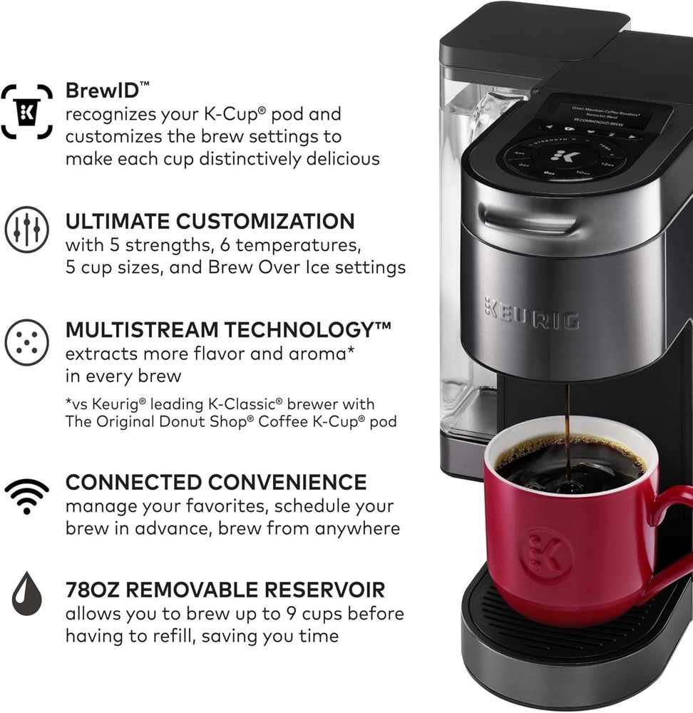 Keurig K-Supreme Plus Smart - single serve coffee maker