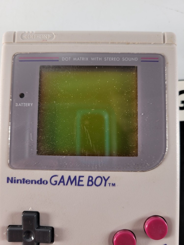 Nintendo Game Boy Game Console DMG-01 Gray - Bad Screen