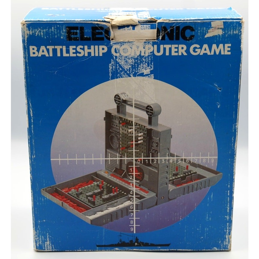 Vintage Electronic Battleship Computer Game | Powers On, As-Is Condition 1977