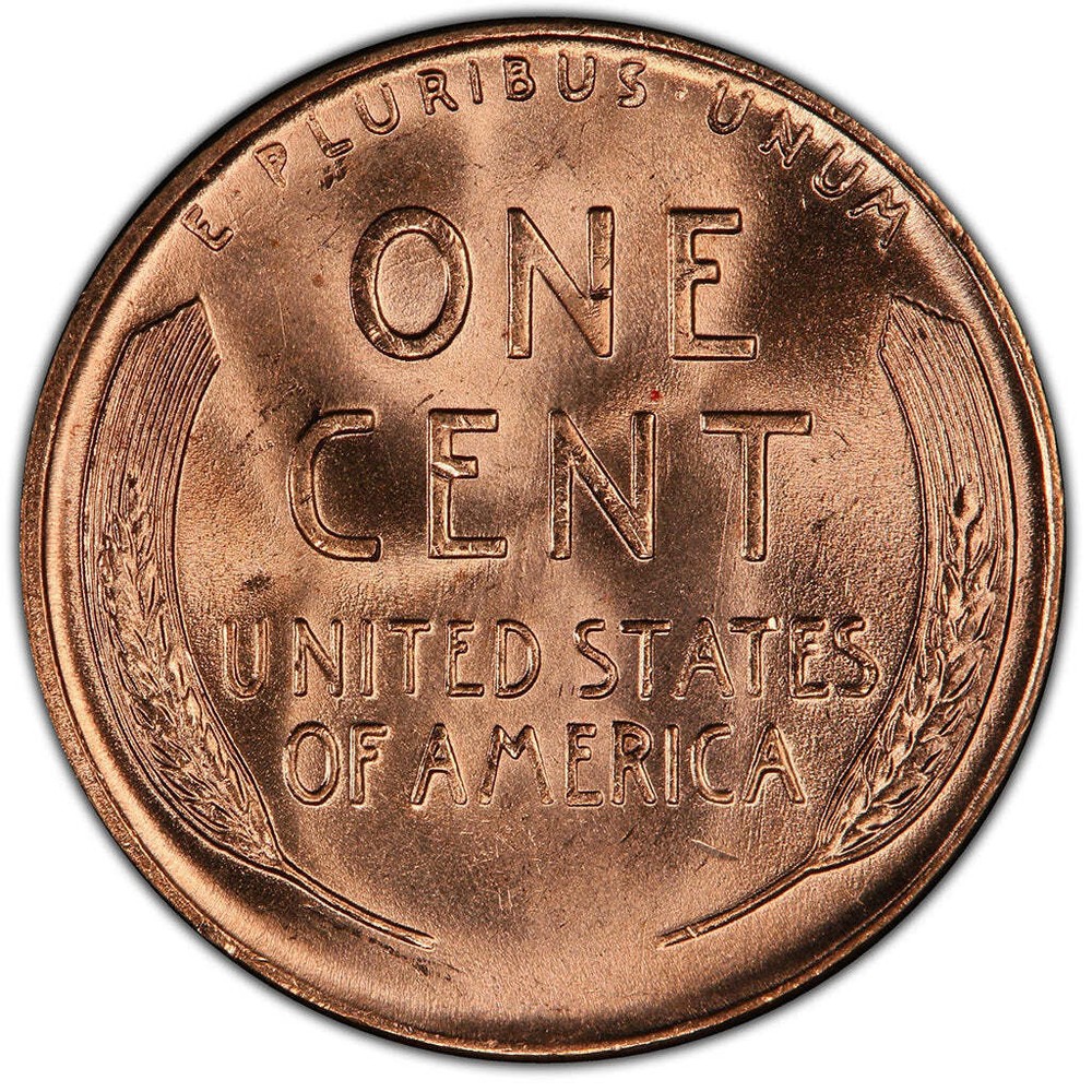 1958-D Lincoln Wheat Cent Mint State