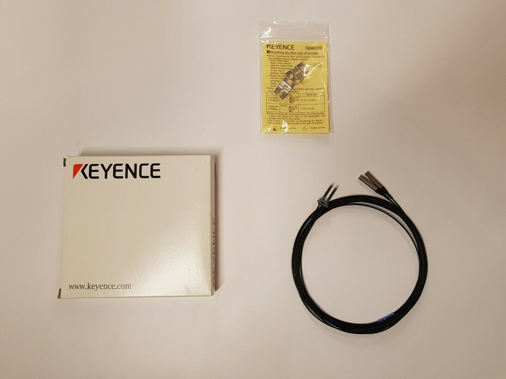 KEYENCE FU-18 Fiber Optic Sensor New #