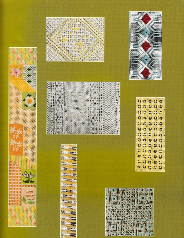 Projects For Pulled Work | Leisure Arts 96 Needlework Needlepoint