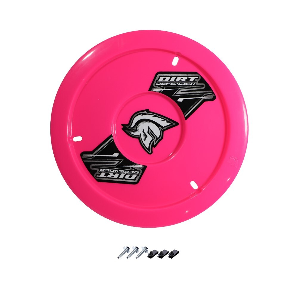 Dirt Defender 10070-2 Neon Pink Wheel Cover for Modifieds Late Models Stock Cars