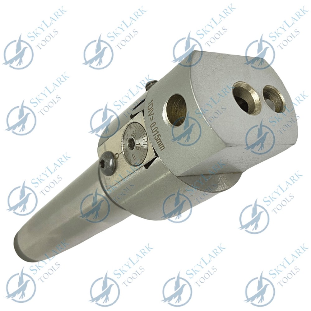 PRECISION ADJUSTABLE BORING HEAD 1.5'' WITH MT3 Shank & Carbide Boring Bars 5pcs