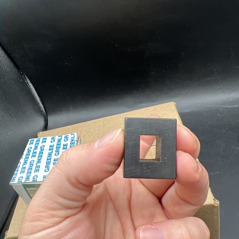 Greenlee 60048 Knockout Rectangular Rectangle Replacement Punch .990 x 1.14 In