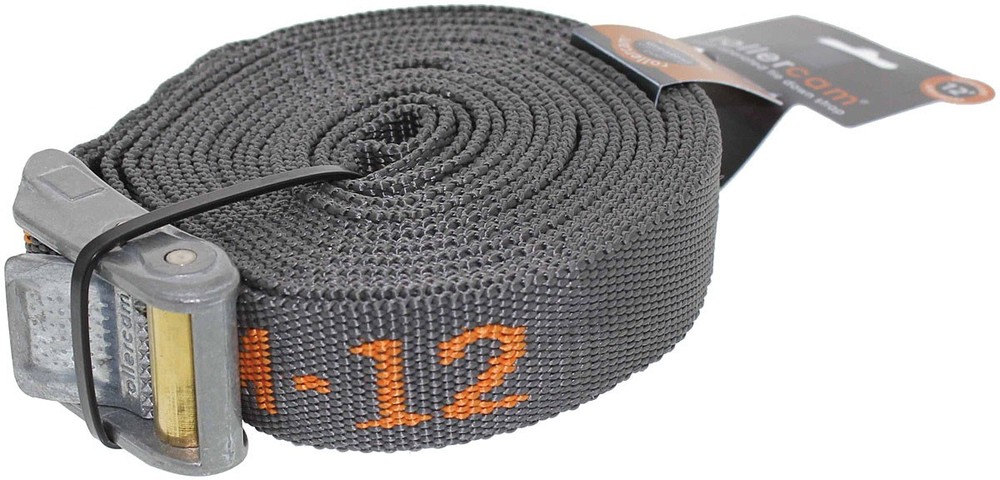 Rollercam Expedition 12ft Straps & Cargo Nets Set - Durable Cam Buckle Tech for
