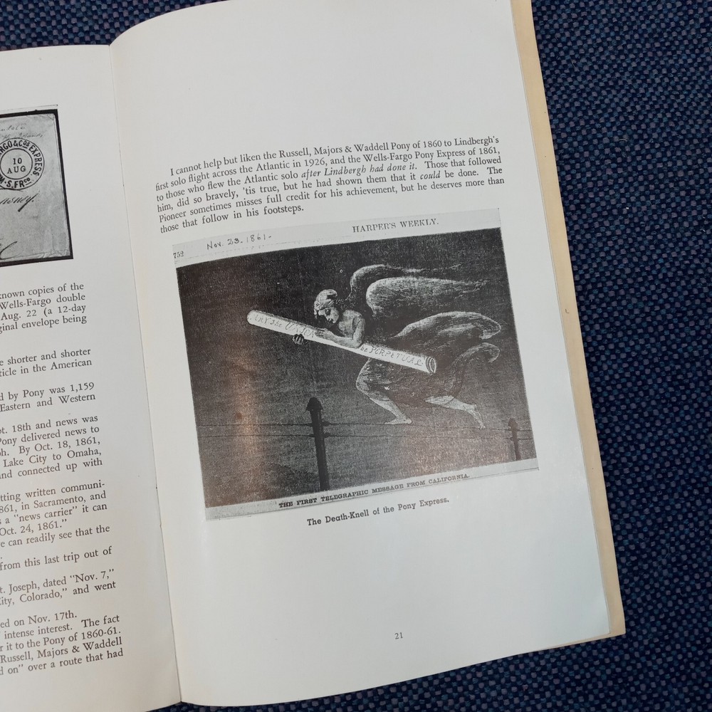 Pony Express By Edward S. Knapp 1936