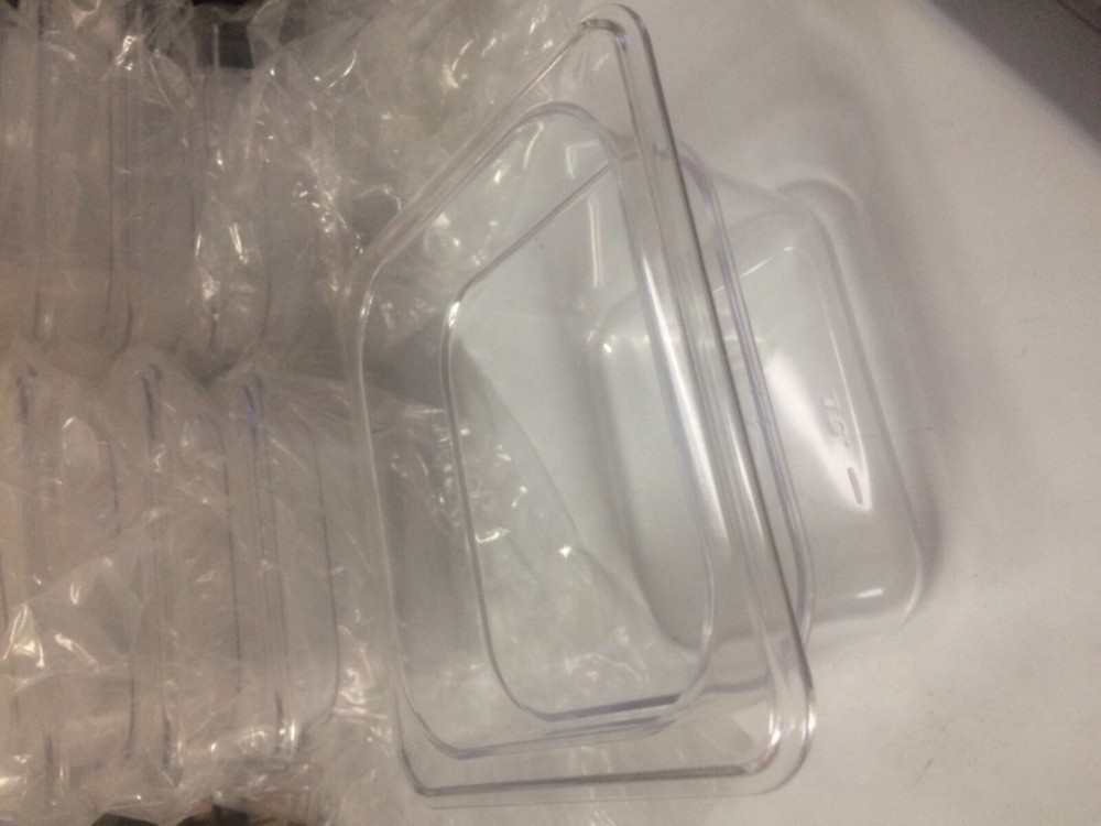 Clear polycarbonate food （5-pack）