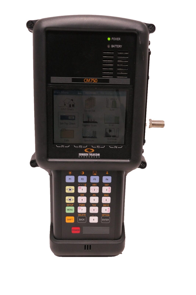 Sunrise Telecom CM750 Analog & Digital SLM Network Analyzer