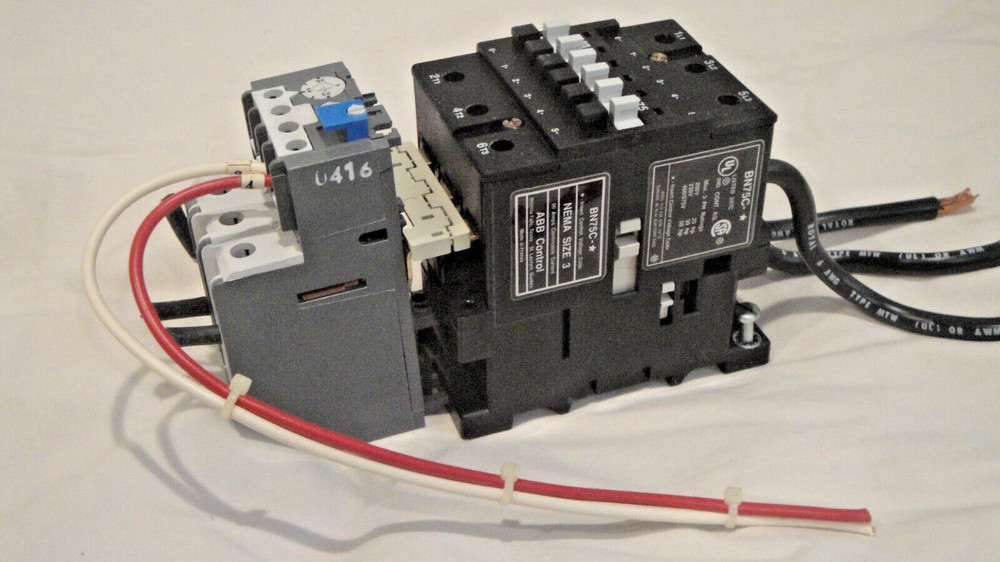 BN75C Contactor with ABB TA75 Relay