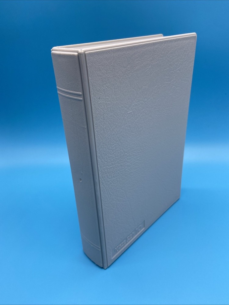 Vintage Grey Micro Disk Library Case / 10 - 3.5" Floppy Disk Stora