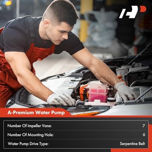 Engine Water Pump Compatible with [3,5 Series E36 E46 E39 E34] 320i, 323ci,