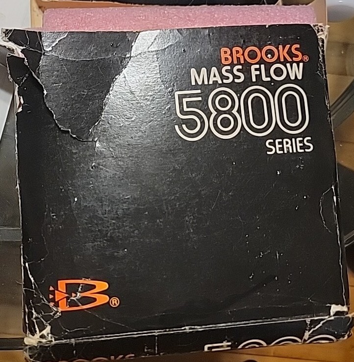 BROOKS MASS FLOW CONTROLLER 5850 D SERIES NITROGEN