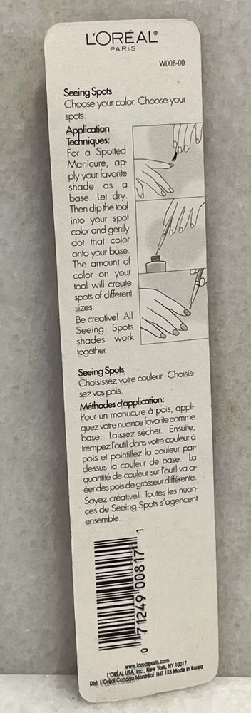 5 L'oreal Seeing Spots Manicure Tool