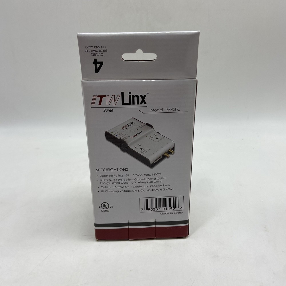 ITW Linx ES4SPC 4 Outlet Surge