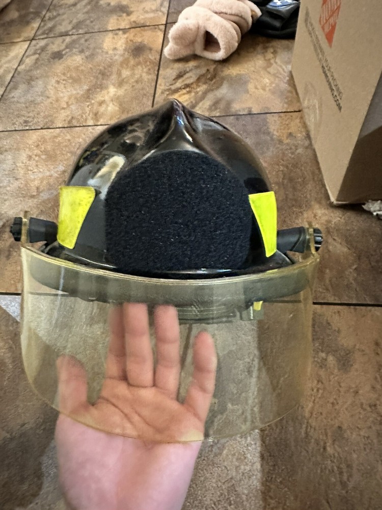Cairns & Brothers fire helmet