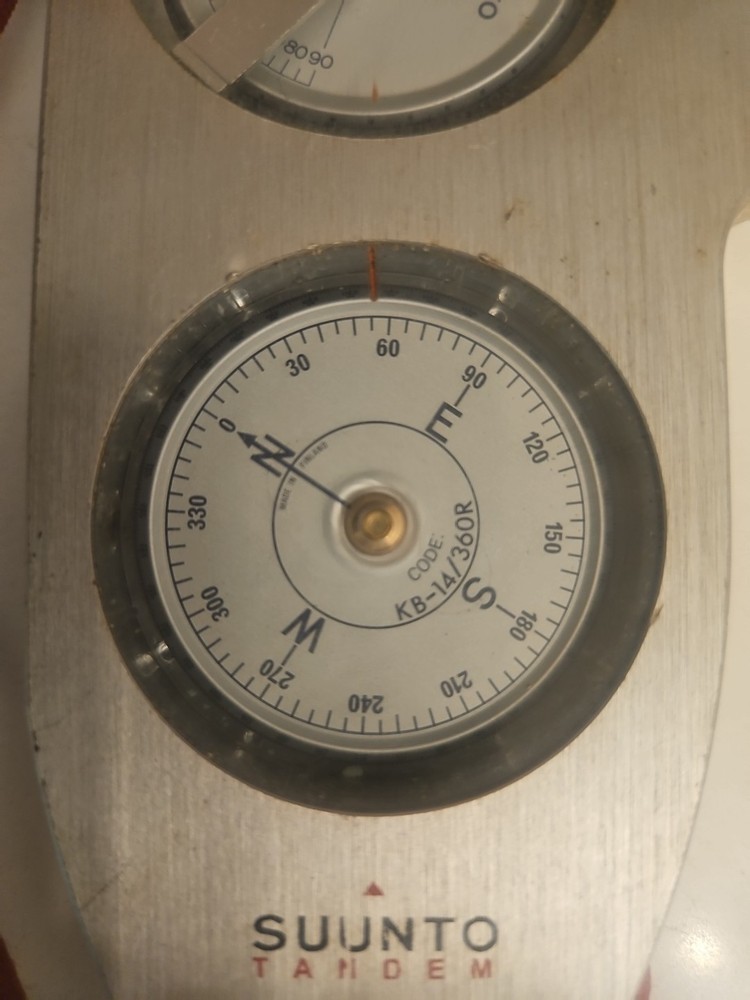 Suunto Tandem Clinometer/ Compass - Excellent Working Condition