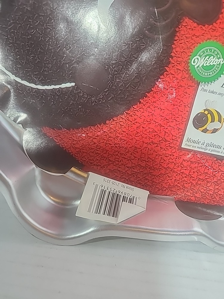 2005 Wilton Retired Ladybug Cake Baking Pan Mold & Instructions - #2105-3316